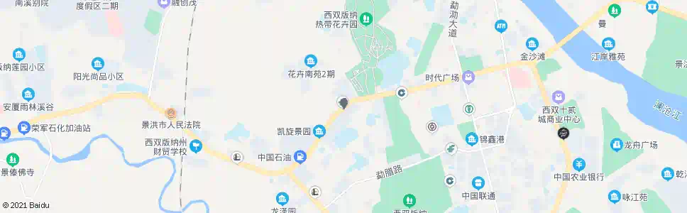 西双版纳花伴里_公交站地图_西双版纳公交_妙搜公交查询2025