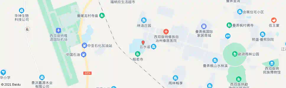 西双版纳曼英村_公交站地图_西双版纳公交_妙搜公交查询2025