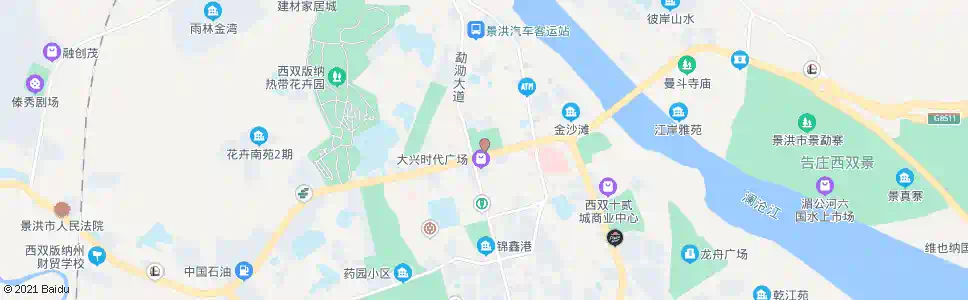 西双版纳边交会场_公交站地图_西双版纳公交_妙搜公交查询2025