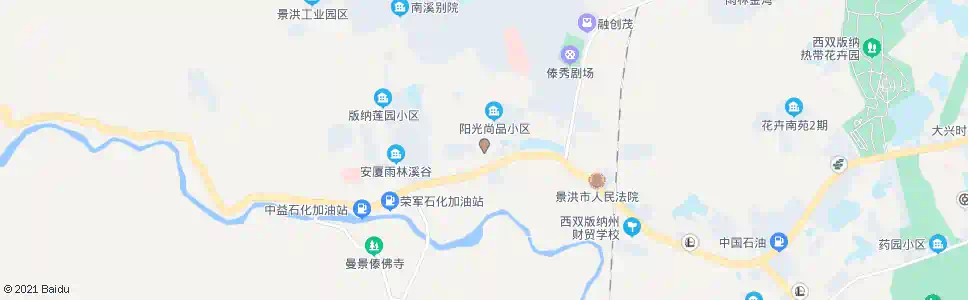 西双版纳嘎栋社区_公交站地图_西双版纳公交_妙搜公交查询2025
