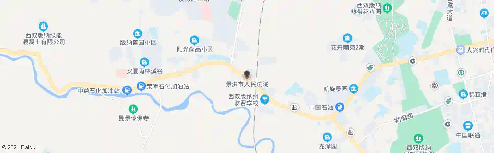 西双版纳景洪法院_公交站地图_西双版纳公交_妙搜公交查询2025