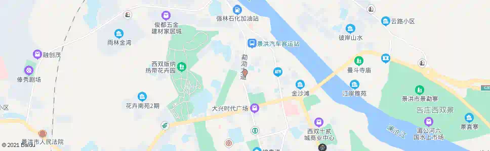西双版纳市水利局_公交站地图_西双版纳公交_妙搜公交查询2025