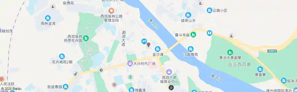 西双版纳金地大酒店_公交站地图_西双版纳公交_妙搜公交查询2025
