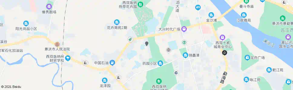 西双版纳绿桥饭店_公交站地图_西双版纳公交_妙搜公交查询2025