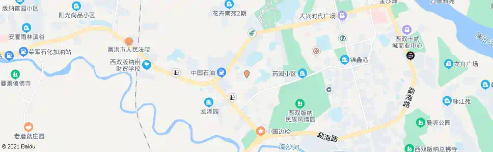西双版纳景洪农场职工医院_公交站地图_西双版纳公交_妙搜公交查询2025