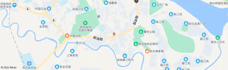 西双版纳版纳石化_公交站地图_西双版纳公交_妙搜公交查询2025