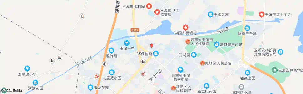 玉溪安居小区_公交站地图_玉溪公交_妙搜公交查询2025