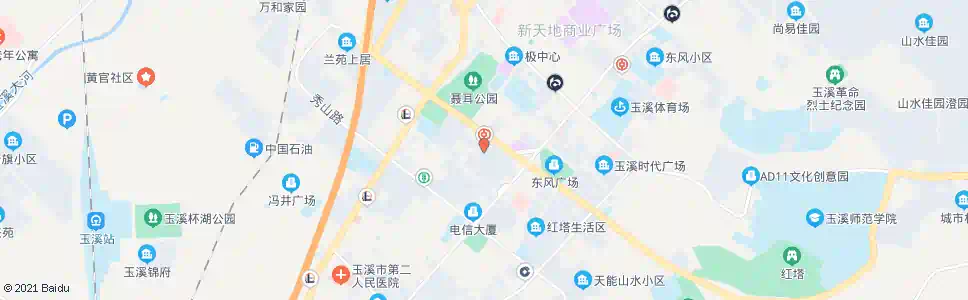 玉溪中玉花园_公交站地图_玉溪公交_妙搜公交查询2025