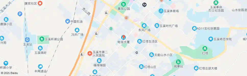 玉溪电信大楼_公交站地图_玉溪公交_妙搜公交查询2025
