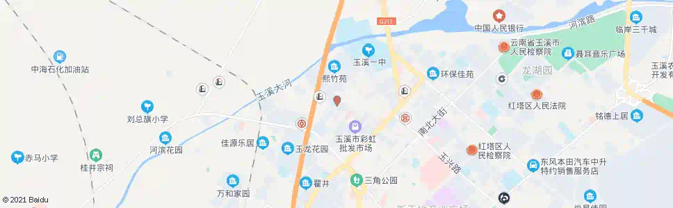 玉溪中卫小学_公交站地图_玉溪公交_妙搜公交查询2025