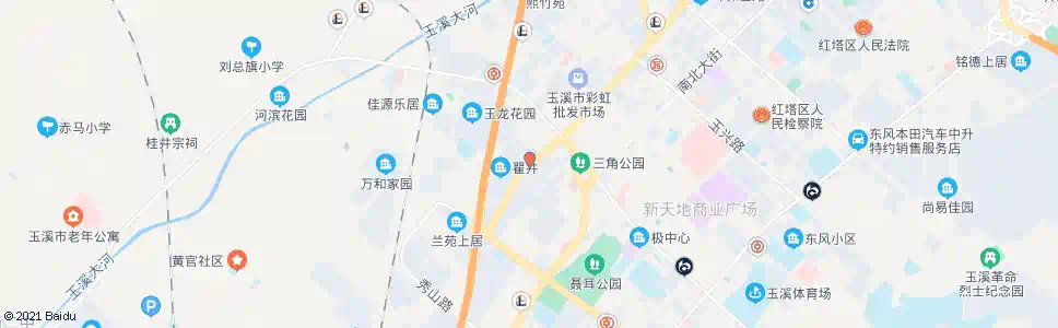 玉溪三小_公交站地图_玉溪公交_妙搜公交查询2025