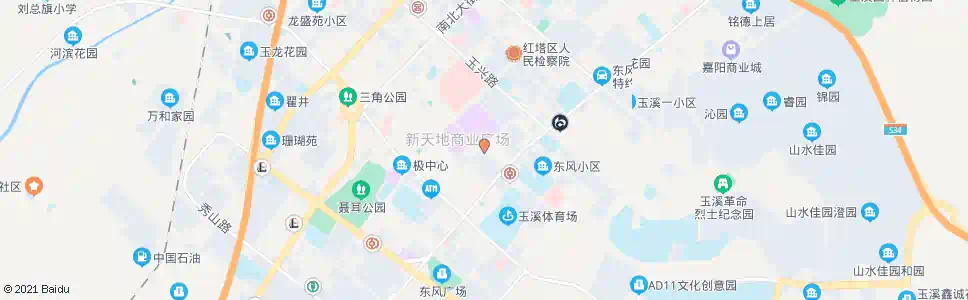 玉溪老干中心_公交站地图_玉溪公交_妙搜公交查询2025