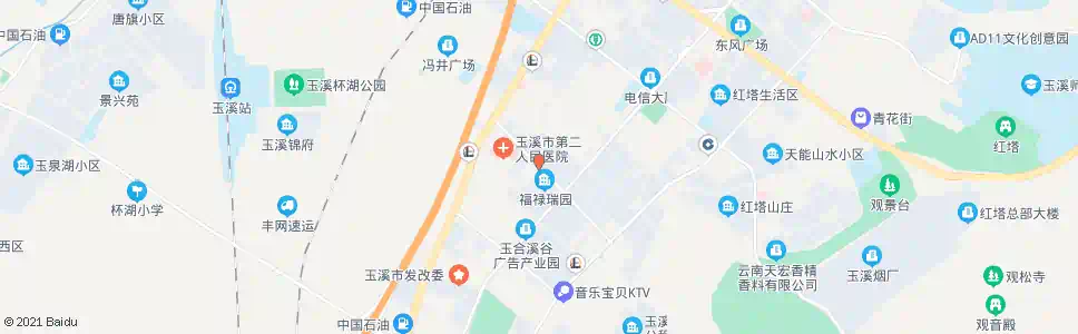 玉溪教师小区_公交站地图_玉溪公交_妙搜公交查询2025
