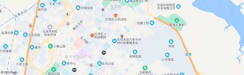 玉溪新世纪花园_公交站地图_玉溪公交_妙搜公交查询2025