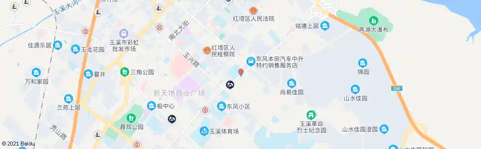 玉溪三中_公交站地图_玉溪公交_妙搜公交查询2025