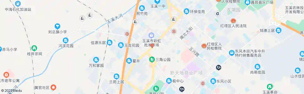 玉溪新兴饭店_公交站地图_玉溪公交_妙搜公交查询2025