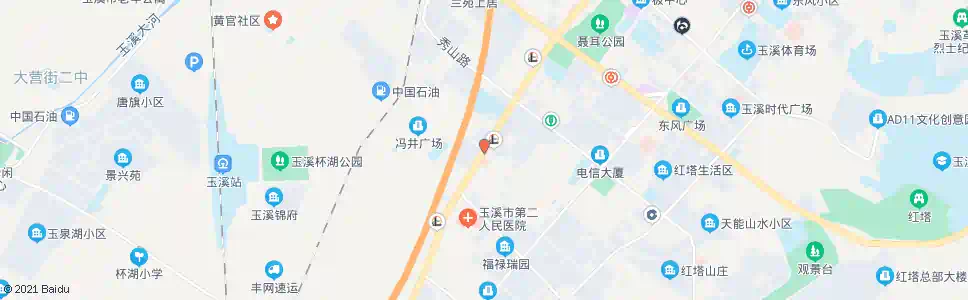 玉溪驾驶员城_公交站地图_玉溪公交_妙搜公交查询2025