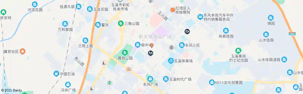 玉溪小庙街_公交站地图_玉溪公交_妙搜公交查询2025