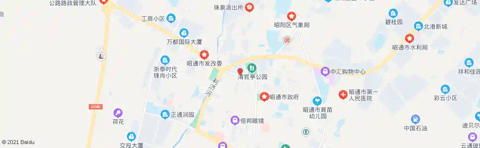 昭通市委会_公交站地图_昭通公交_妙搜公交查询2025