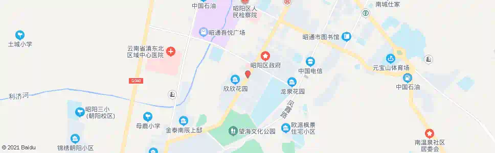 昭通养征稽查大院_公交站地图_昭通公交_妙搜公交查询2025