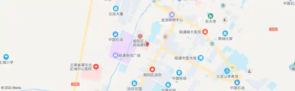 昭通中医院_公交站地图_昭通公交_妙搜公交查询2025