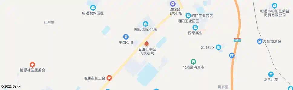 昭通中级人民法院_公交站地图_昭通公交_妙搜公交查询2025