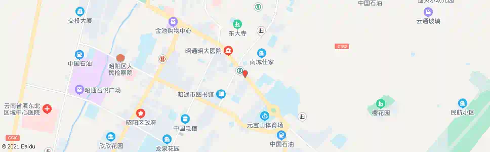 昭通食品一厂_公交站地图_昭通公交_妙搜公交查询2025