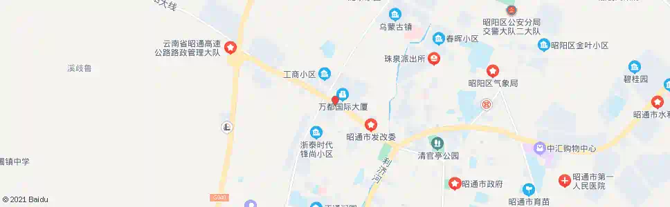 昭通市国税局_公交站地图_昭通公交_妙搜公交查询2025