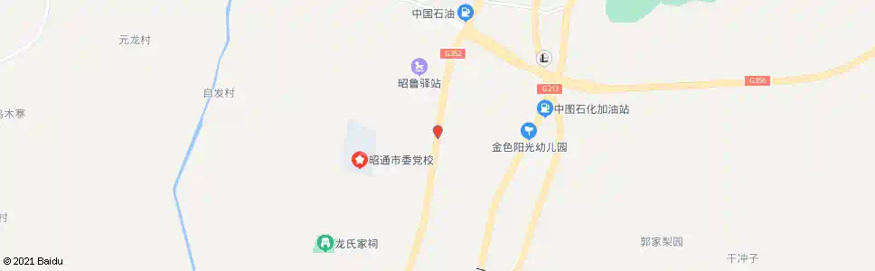 昭通蒙泉大道路口_公交站地图_昭通公交_妙搜公交查询2025