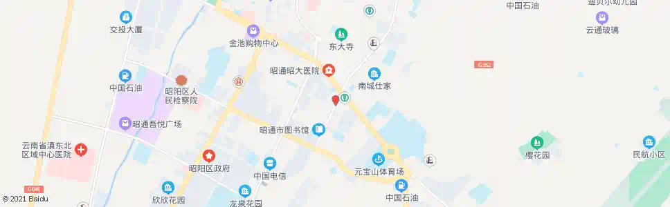 昭通区建设局_公交站地图_昭通公交_妙搜公交查询2025