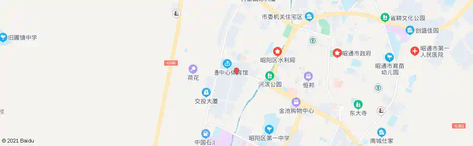 昭通体育馆_公交站地图_昭通公交_妙搜公交查询2025