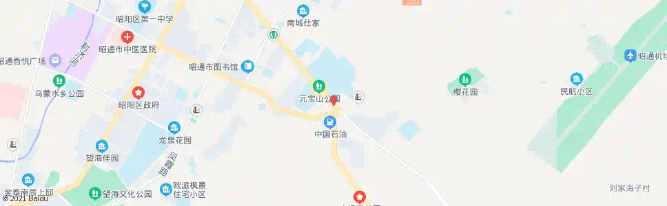 昭通民族中学_公交站地图_昭通公交_妙搜公交查询2025