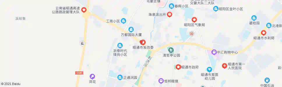 昭通渔洞水库管理局_公交站地图_昭通公交_妙搜公交查询2025