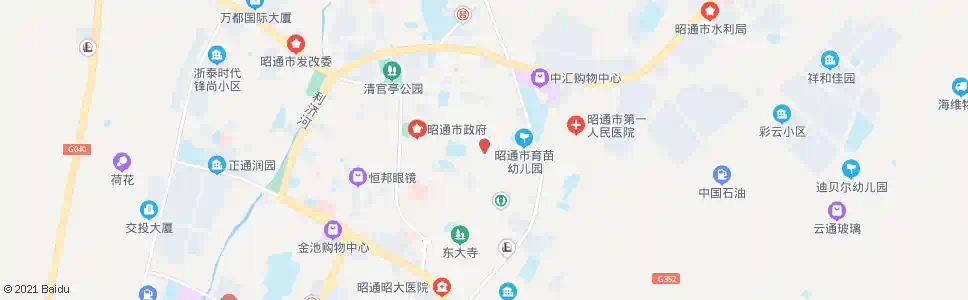 昭通花鸟市场_公交站地图_昭通公交_妙搜公交查询2025