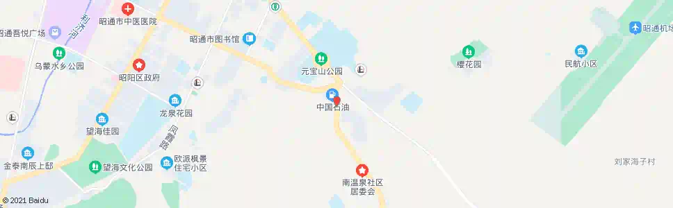 昭通温泉_公交站地图_昭通公交_妙搜公交查询2025