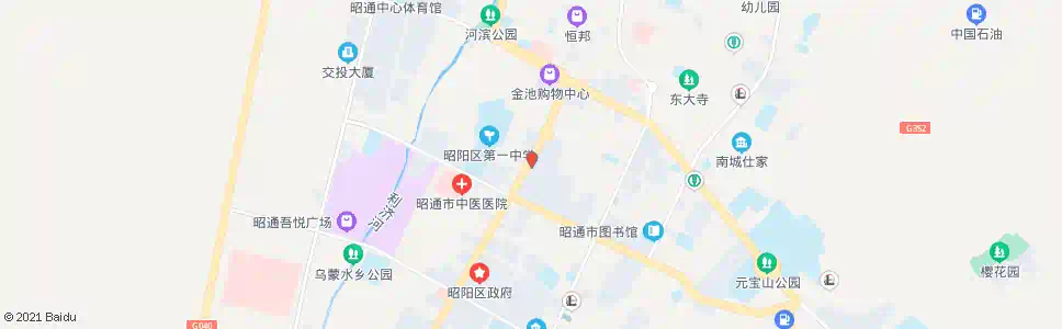昭通昭苑小区_公交站地图_昭通公交_妙搜公交查询2025