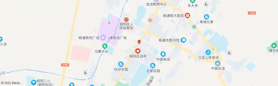 昭通移动全球通大楼_公交站地图_昭通公交_妙搜公交查询2025