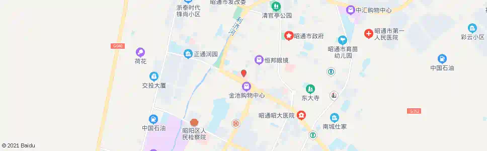 昭通市第二人民医院_公交站地图_昭通公交_妙搜公交查询2025