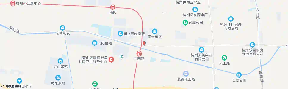 杭州南阳镇政府_公交站地图_杭州公交_妙搜公交查询2025