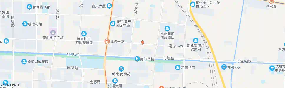 杭州开发区小商品市场(萧山区)_公交站地图_杭州公交_妙搜公交查询2025