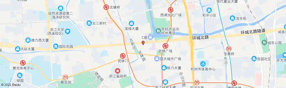 杭州环北新村_公交站地图_杭州公交_妙搜公交查询2025
