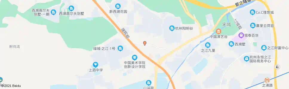 杭州庙山_公交站地图_杭州公交_妙搜公交查询2025