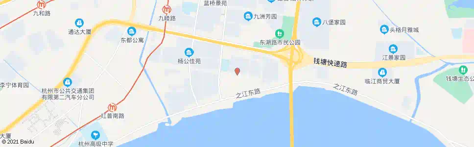 杭州旺杨街杭乔路口_公交站地图_杭州公交_妙搜公交查询2025