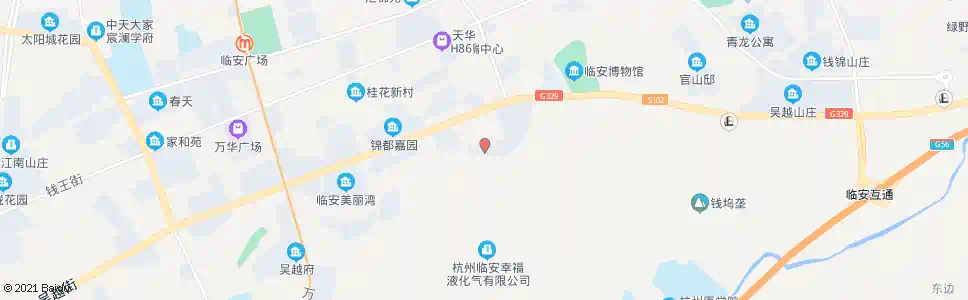 杭州锦龙公寓_公交站地图_杭州公交_妙搜公交查询2025