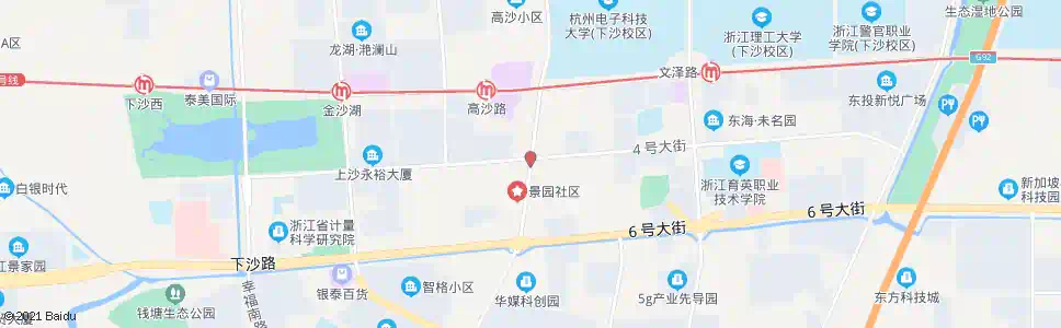 杭州一号路十二号大街口_公交站地图_杭州公交_妙搜公交查询2025