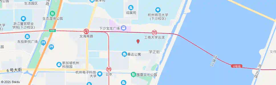 杭州浙江工商大学_公交站地图_杭州公交_妙搜公交查询2025