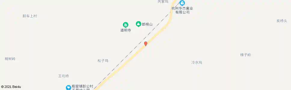 杭州张坟岭_公交站地图_杭州公交_妙搜公交查询2025