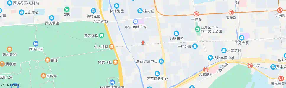 杭州皇朝花园_公交站地图_杭州公交_妙搜公交查询2025