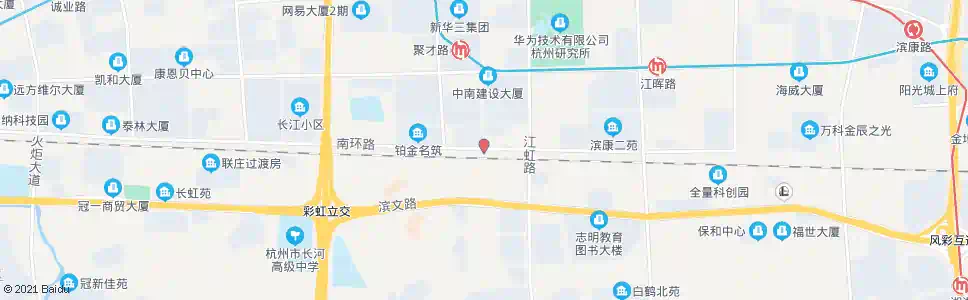杭州南环路聚才路口_公交站地图_杭州公交_妙搜公交查询2025