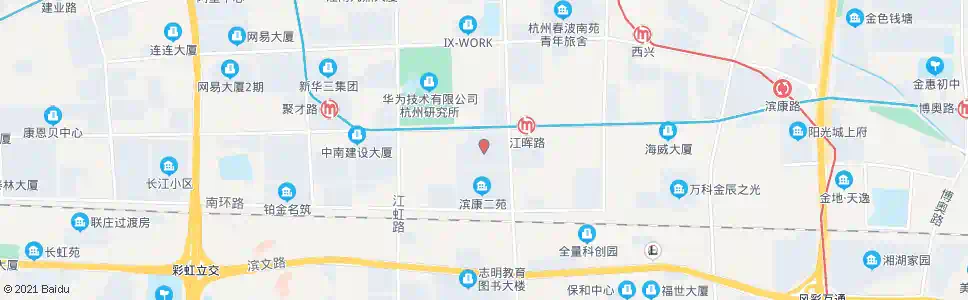 杭州滨康小区_公交站地图_杭州公交_妙搜公交查询2025